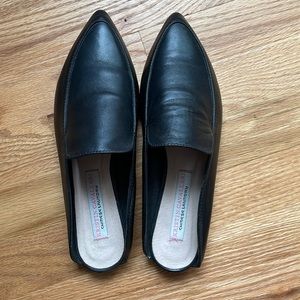 Kristin Cavallari Black Slides / Mules